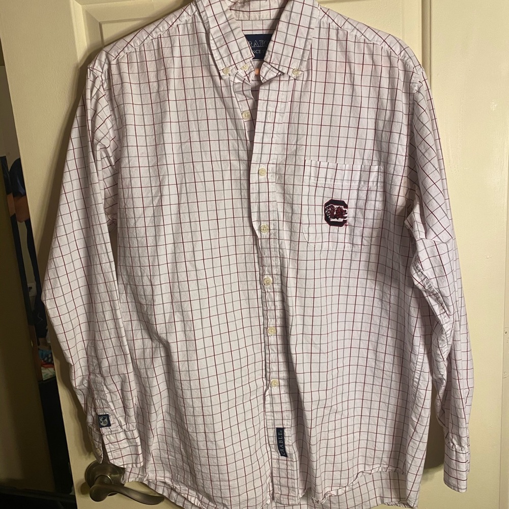 USC Gamecock button down